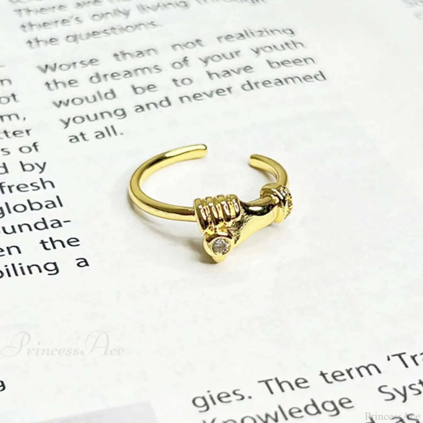 Imaginative Pair Handclasp Macabre Band sliver01