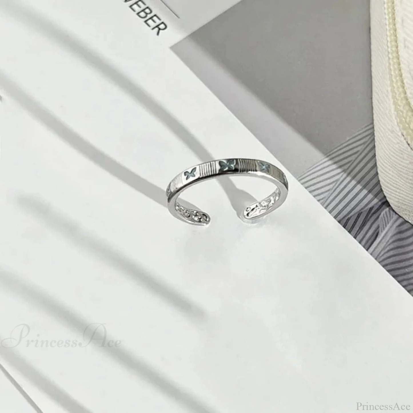 Imaginative Pair Handclasp Macabre Band sliver04