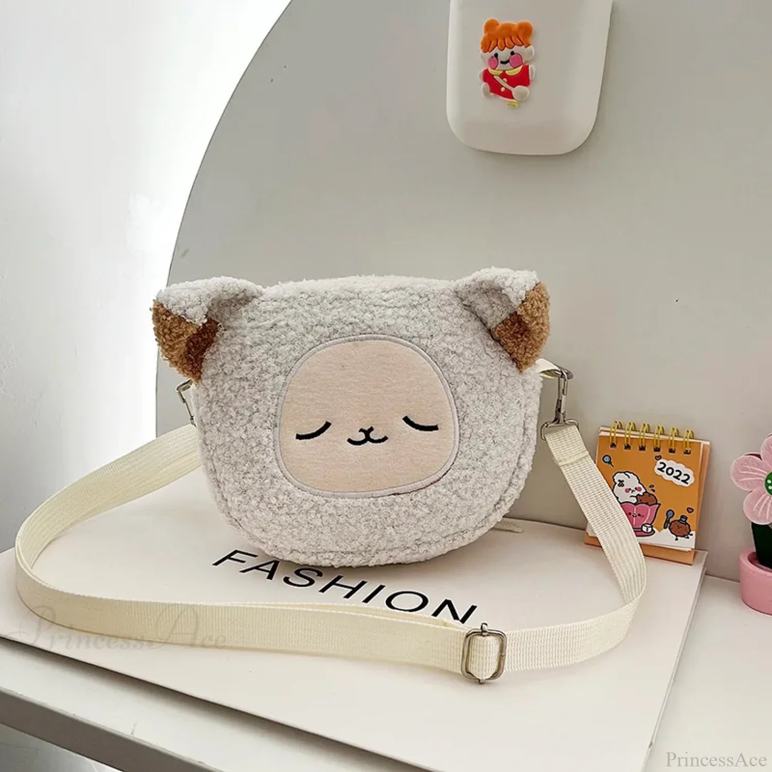 Kawaii Plush Cartoon Crossbody Bag crossbody-250126