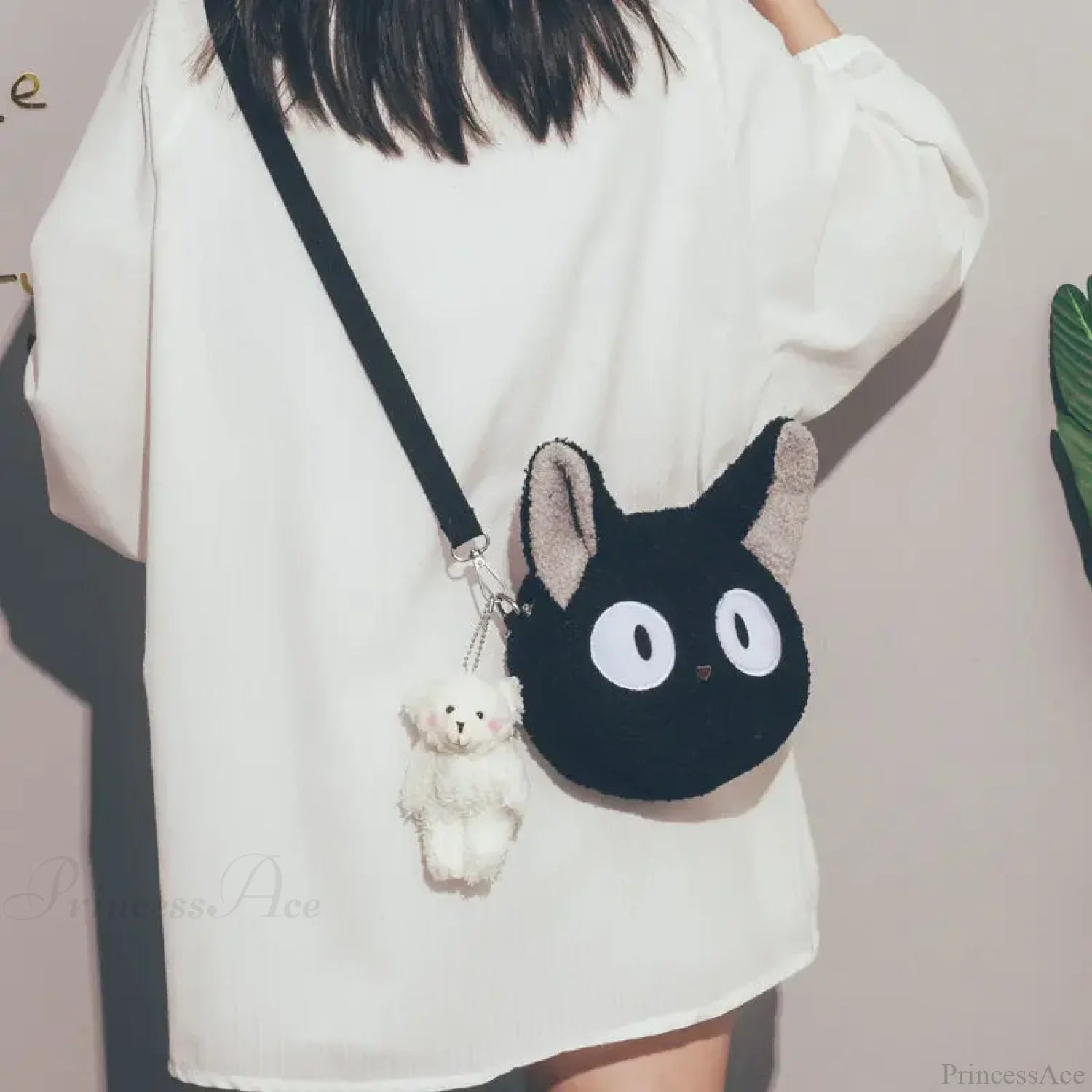 Kawaii Plush Cartoon Crossbody Bag crossbody-250126