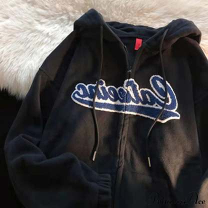 Korean Version Oversized Solid Color Hoodies Sweatshirts & Hoodies-L