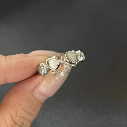 Kpop Dark Geometric Gothic Star Ring color9