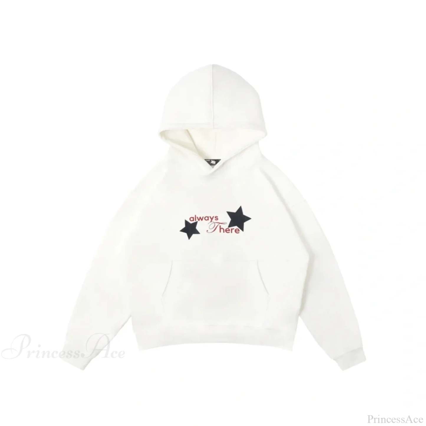 Letter Graphic Oversized Hoodie white 3 / S