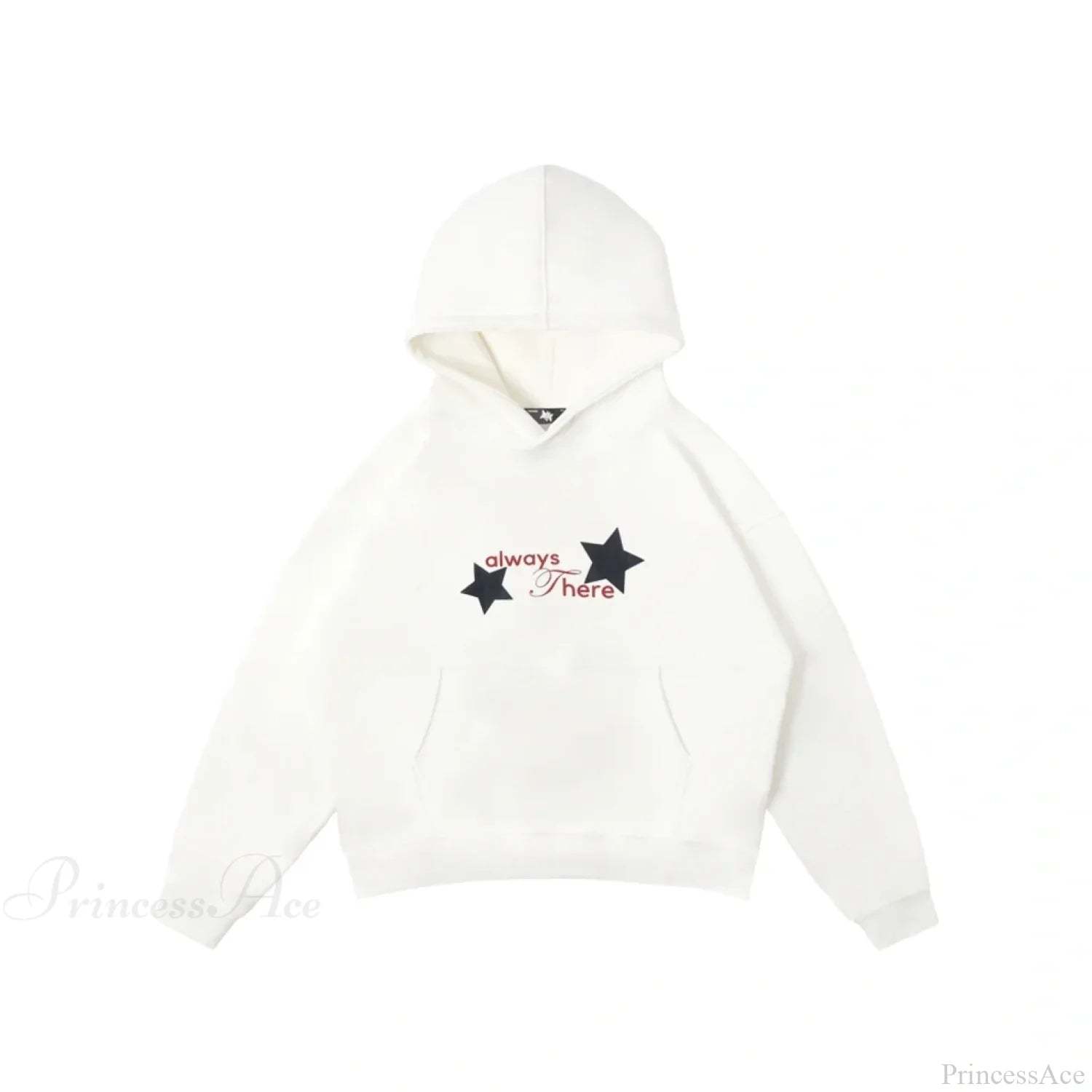 Letter Graphic Oversized Hoodie white 3 / S