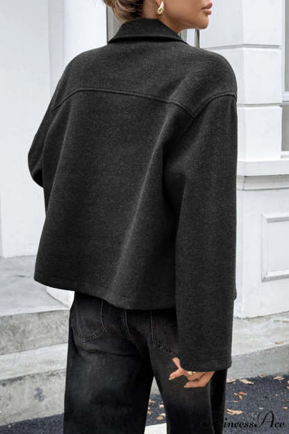 Long Sleeve Elegant Versatile Coat