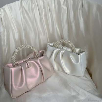 Pearl Handle Dinner Clutch Handbag handbag-250126