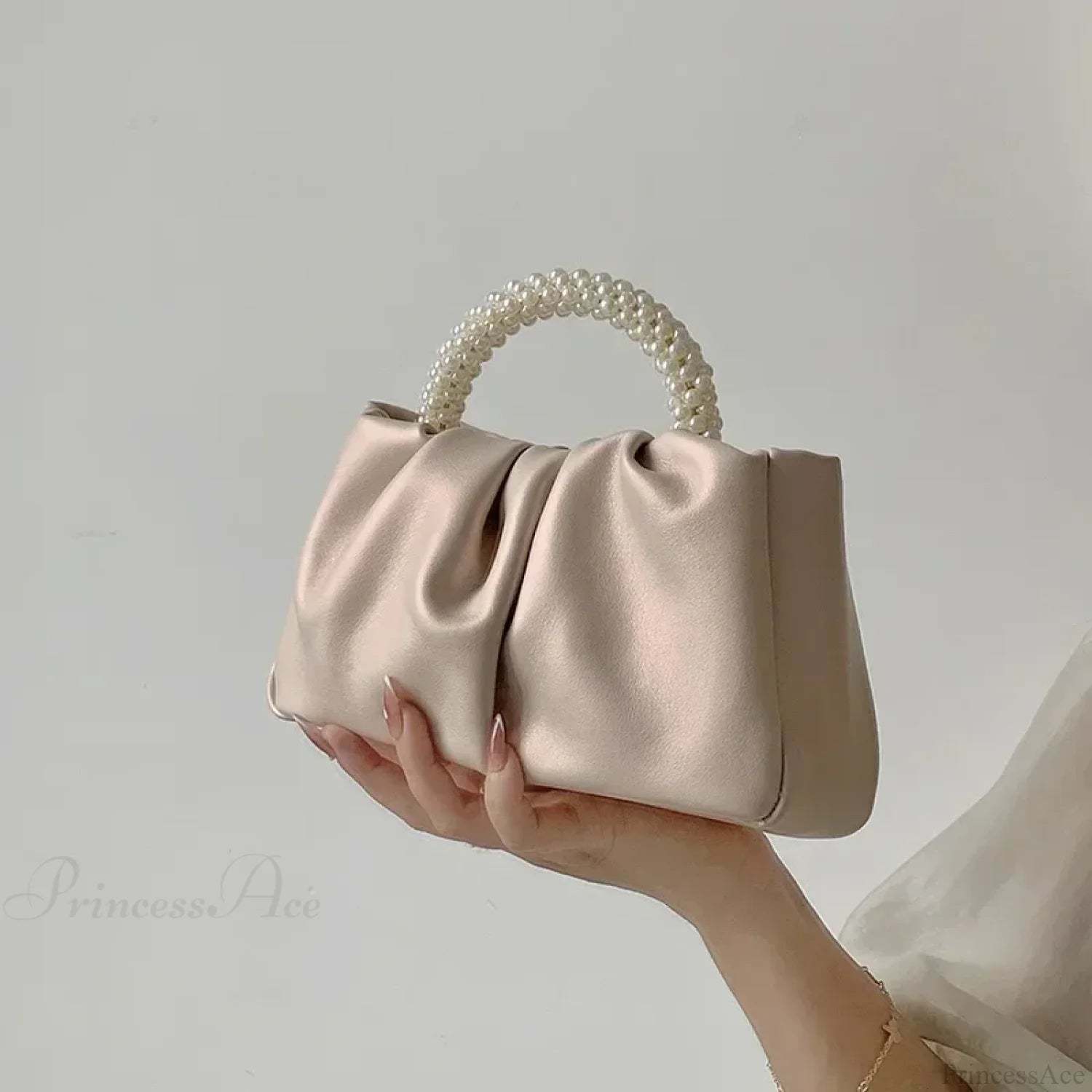 Pearl Handle Dinner Clutch Handbag handbag-250126