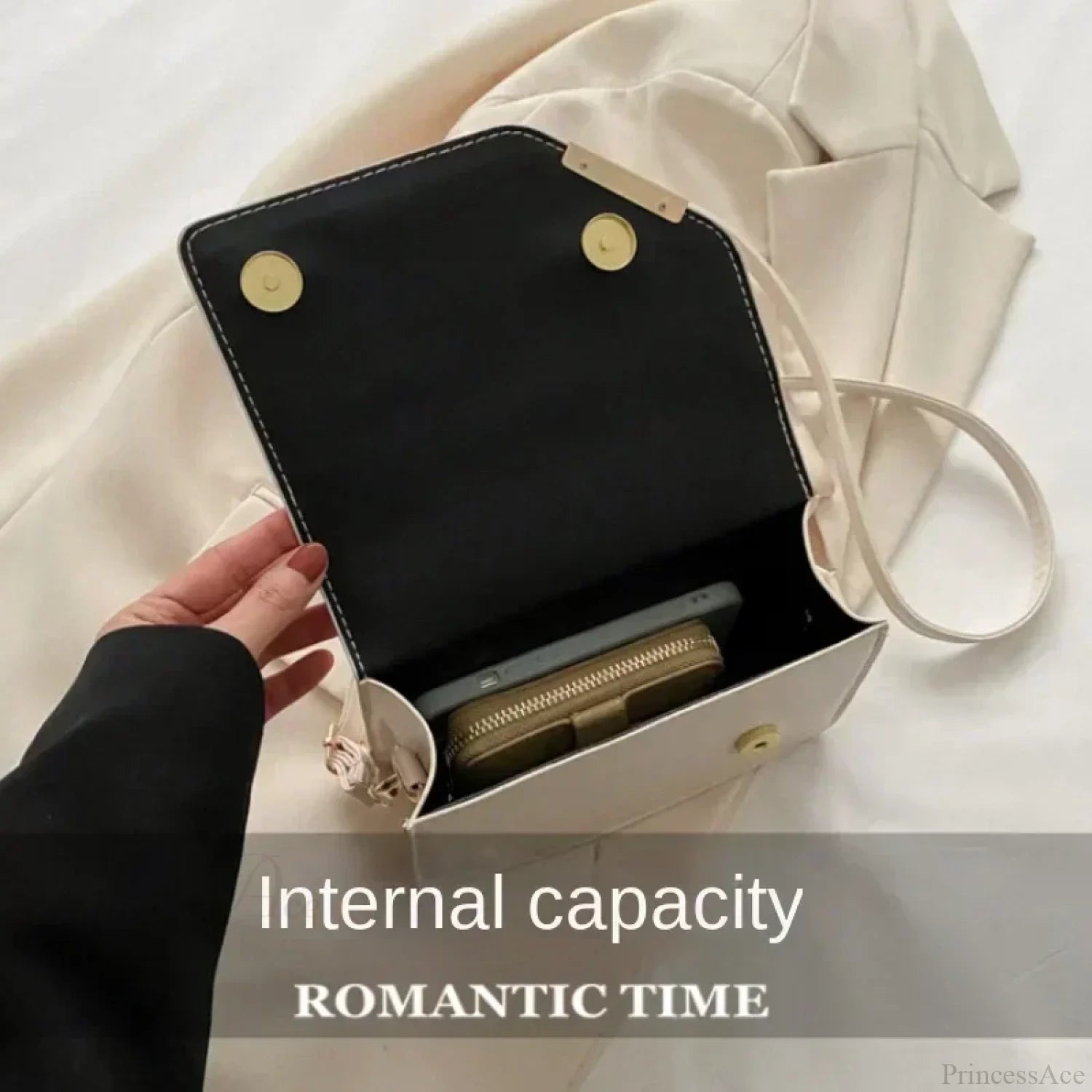 Plaid PU Leather Designer Small Crossbody Handbag handbag-250126