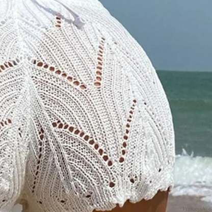 Polyester Knitted Bikini Block Short short-250223