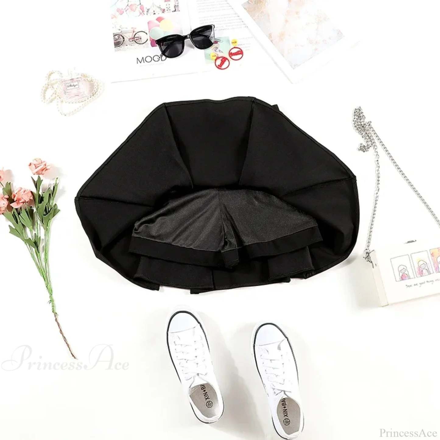 Punk Stud Retro Harajuku Skirt