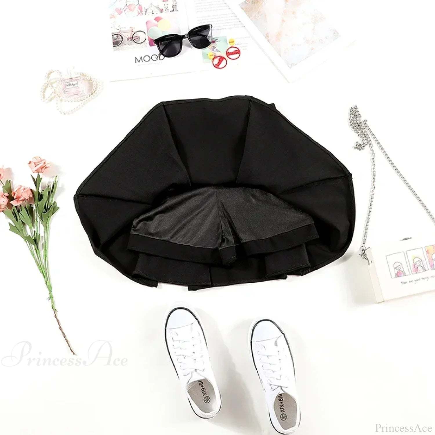 Punk Stud Retro Harajuku Skirt