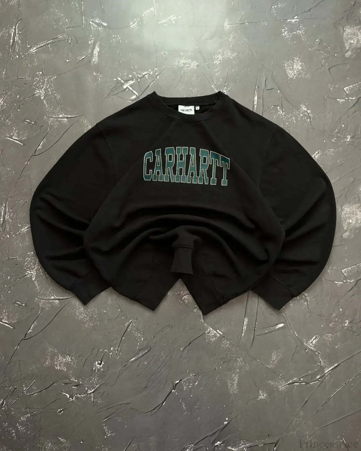 Punk Style Vintage Loose Sweatshirt black 2 / M