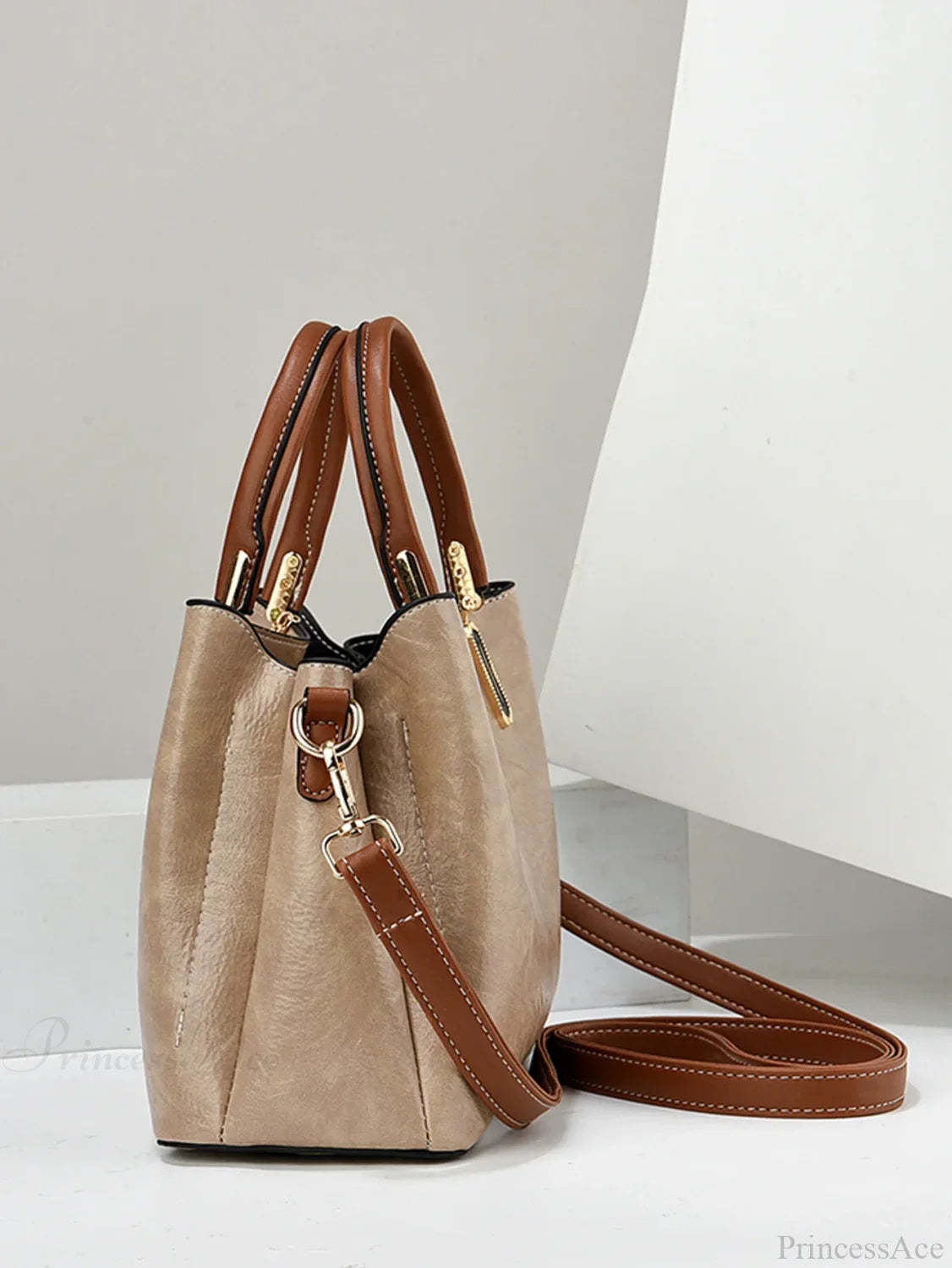 Pure Color Simple Senior Women’s Crossbody Handbag handbag-250126