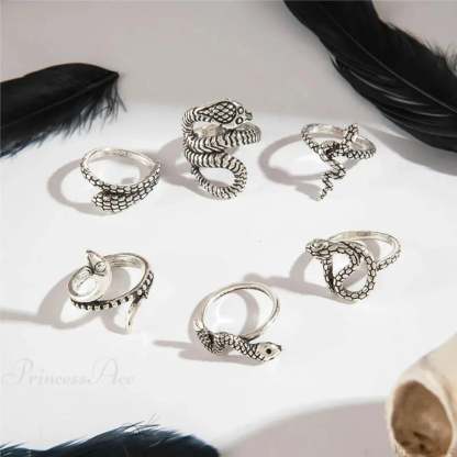 Rebel Bones Arachnid Dark Ring style 03