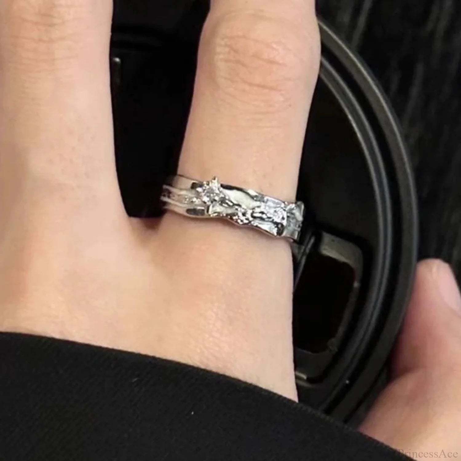 Rebellious Dark Bat Wing Ring Style 04