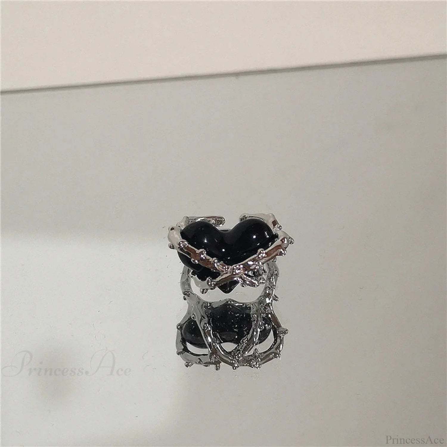 Rebellious Harajuku Dark Ring sliver6