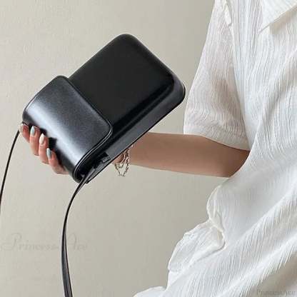 Retro Mini Crossbody Square Handbag Women’s Shoulder Bag Black 2 handbag-250126