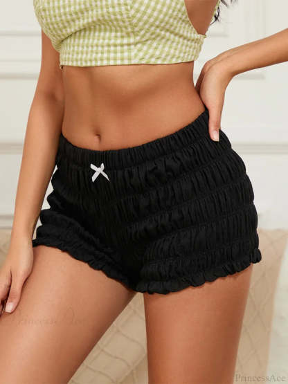 Ruffle Ruched Bloomer Short