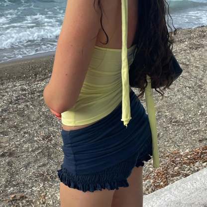 Ruffle Tiered Lace Bloomer Short short-250223