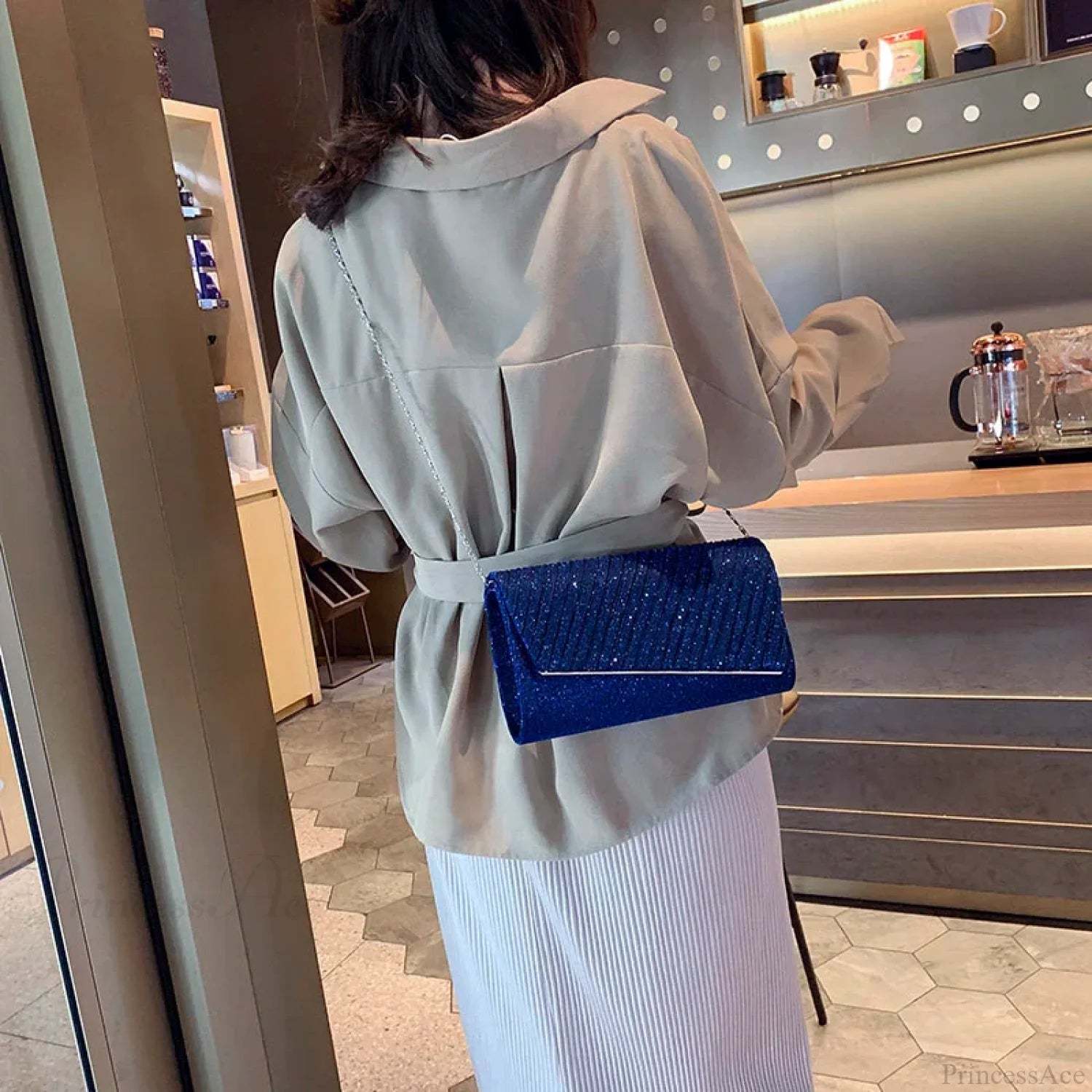 Sequin Clutch Wedding Party Wristlet wristlet-250126