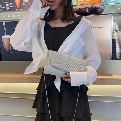 Sequin Clutch Wedding Party Wristlet wristlet-250126