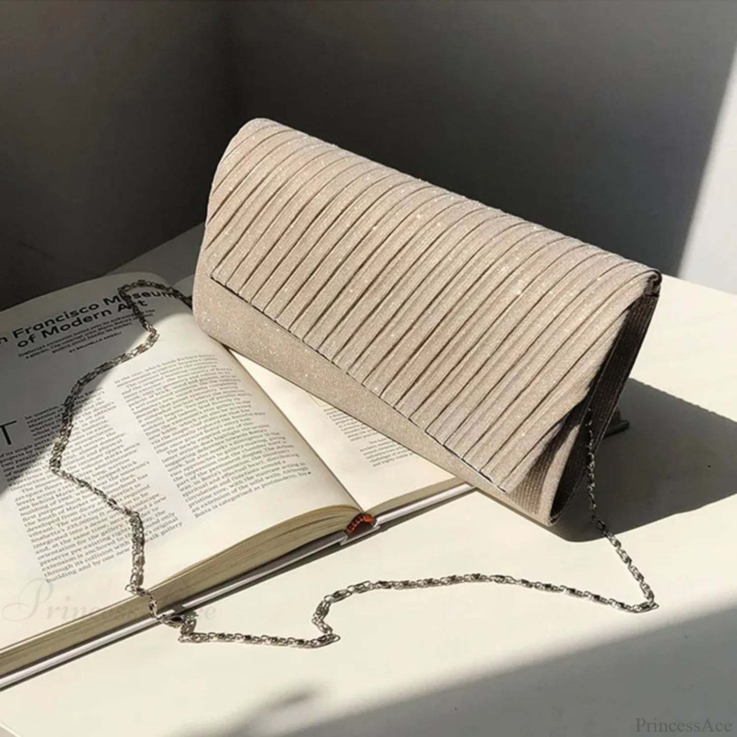 Sequin Clutch Wedding Party Wristlet Champagne wristlet-250126