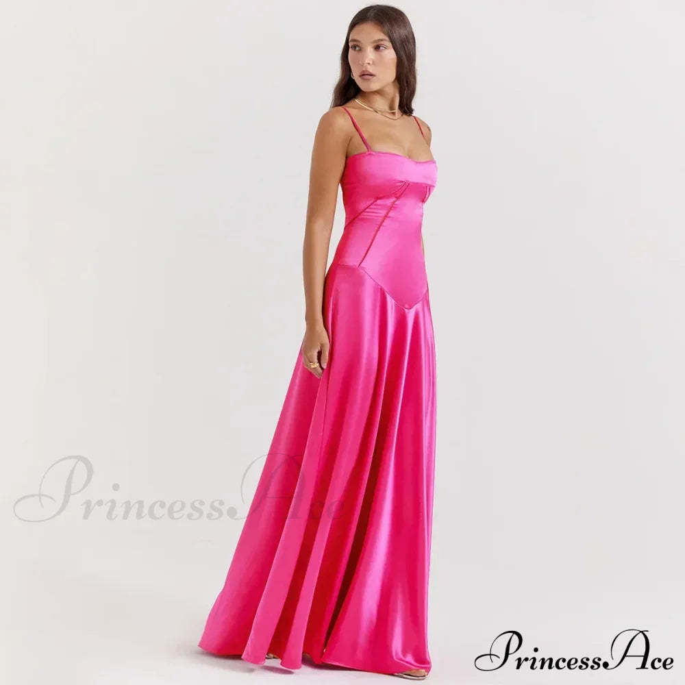 Sexy Bandage Lace Up Sleeveless Party Robe Maxi Dress