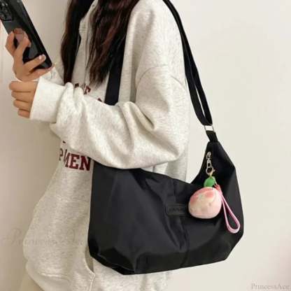 Simple College Style Nylon Large Crossbody crossbody-250126