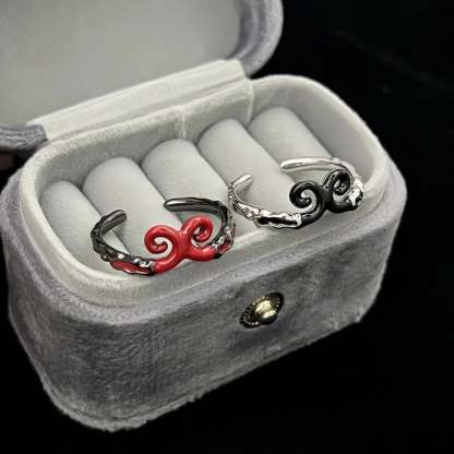 Simple Gothic Inebriated Spirit Ring