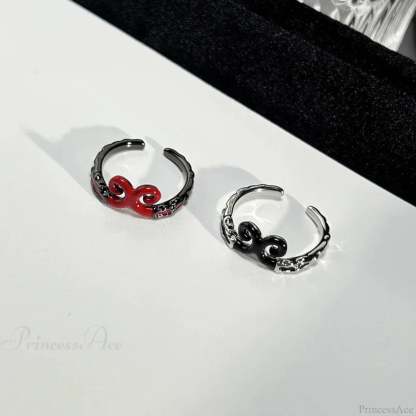 Simple Gothic Inebriated Spirit Ring