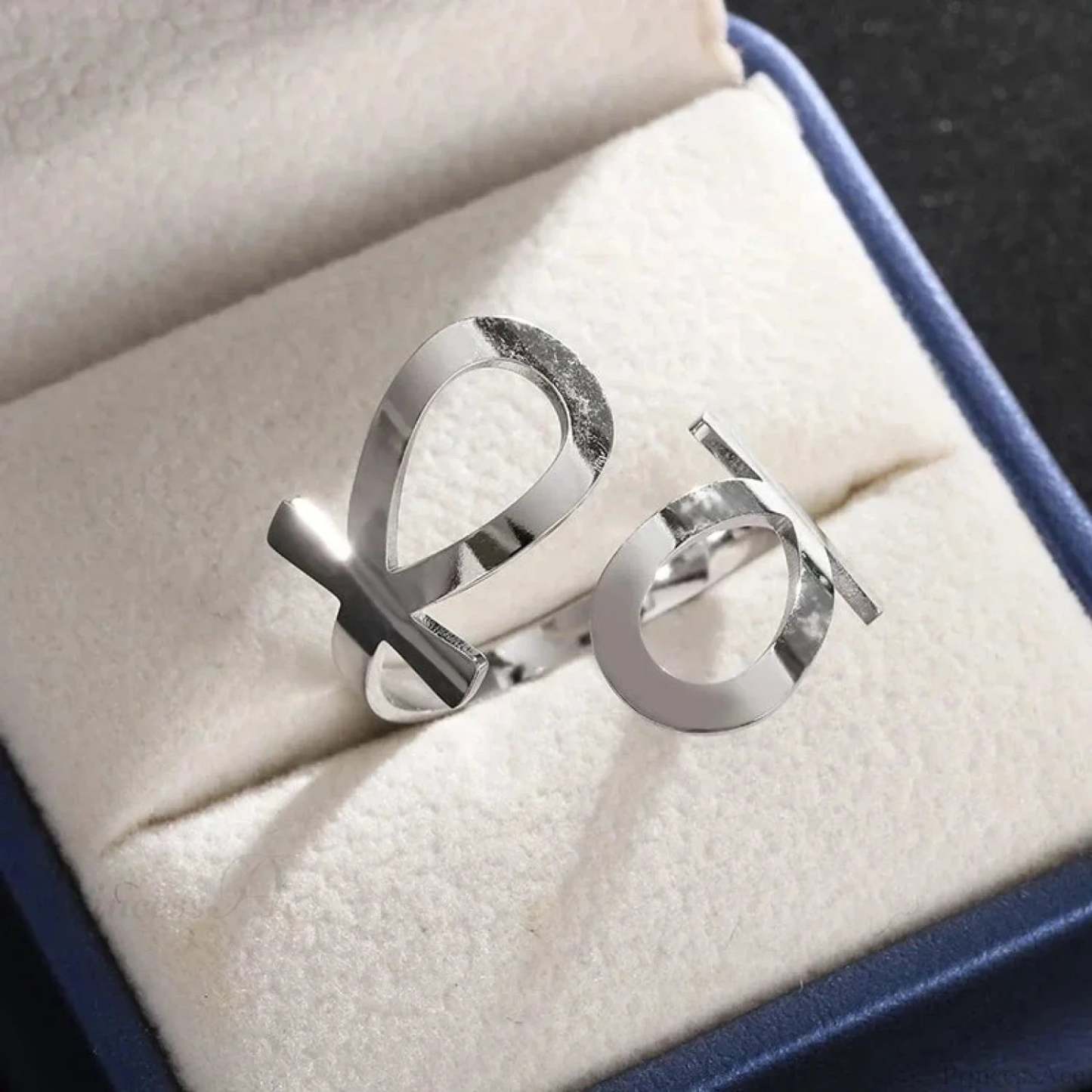 Sinister Eye Style Gothic Pointer Ring Silver2