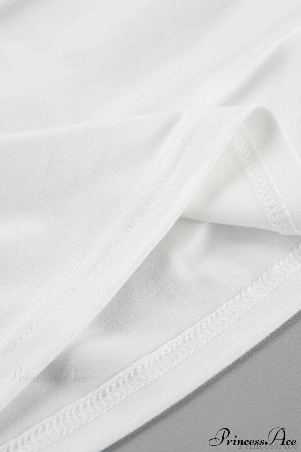 Slim Asymmetrical Neck Knit Long Sleeve Tee