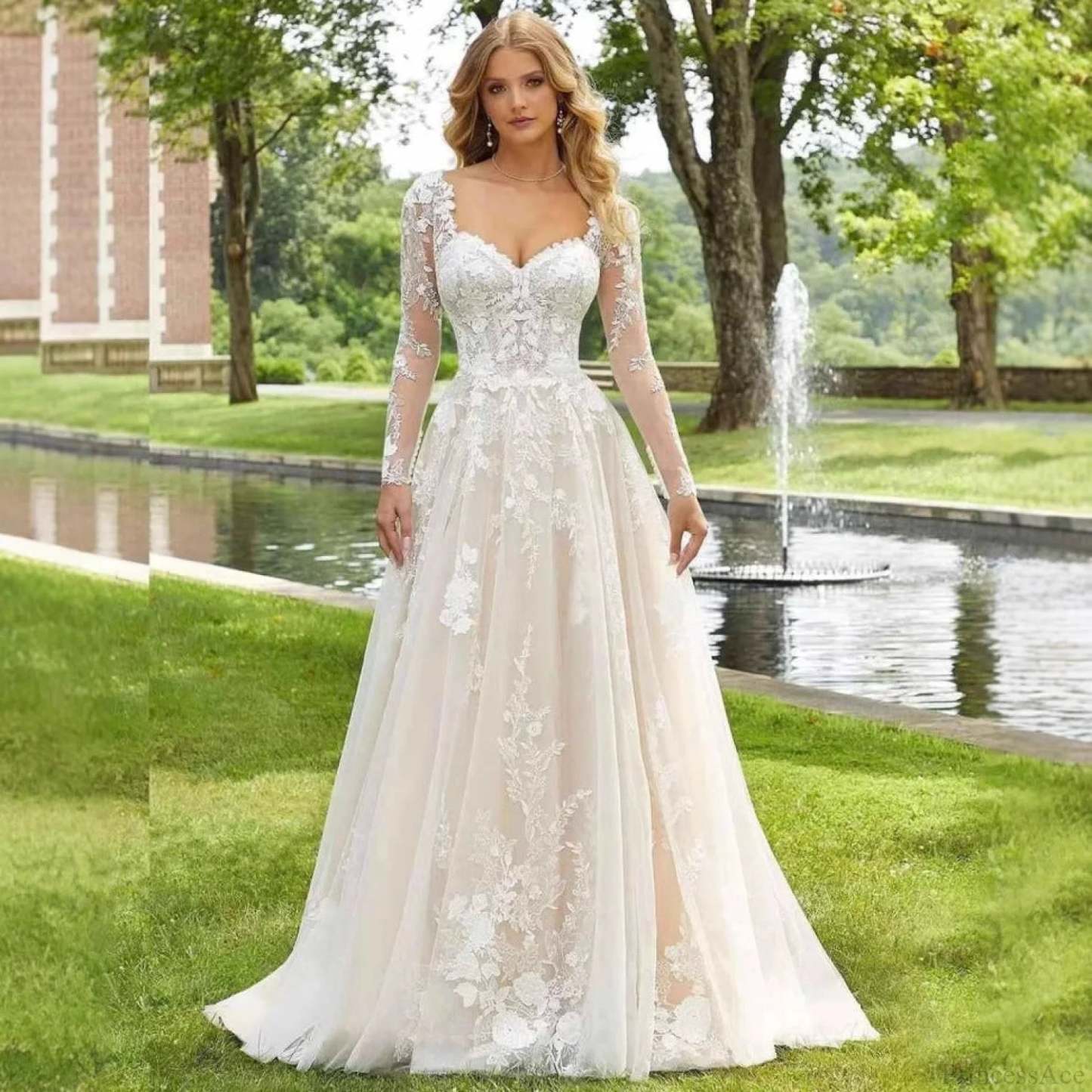 Slim Off-Shoulder Satin Wedding Dress weddingdress-250223
