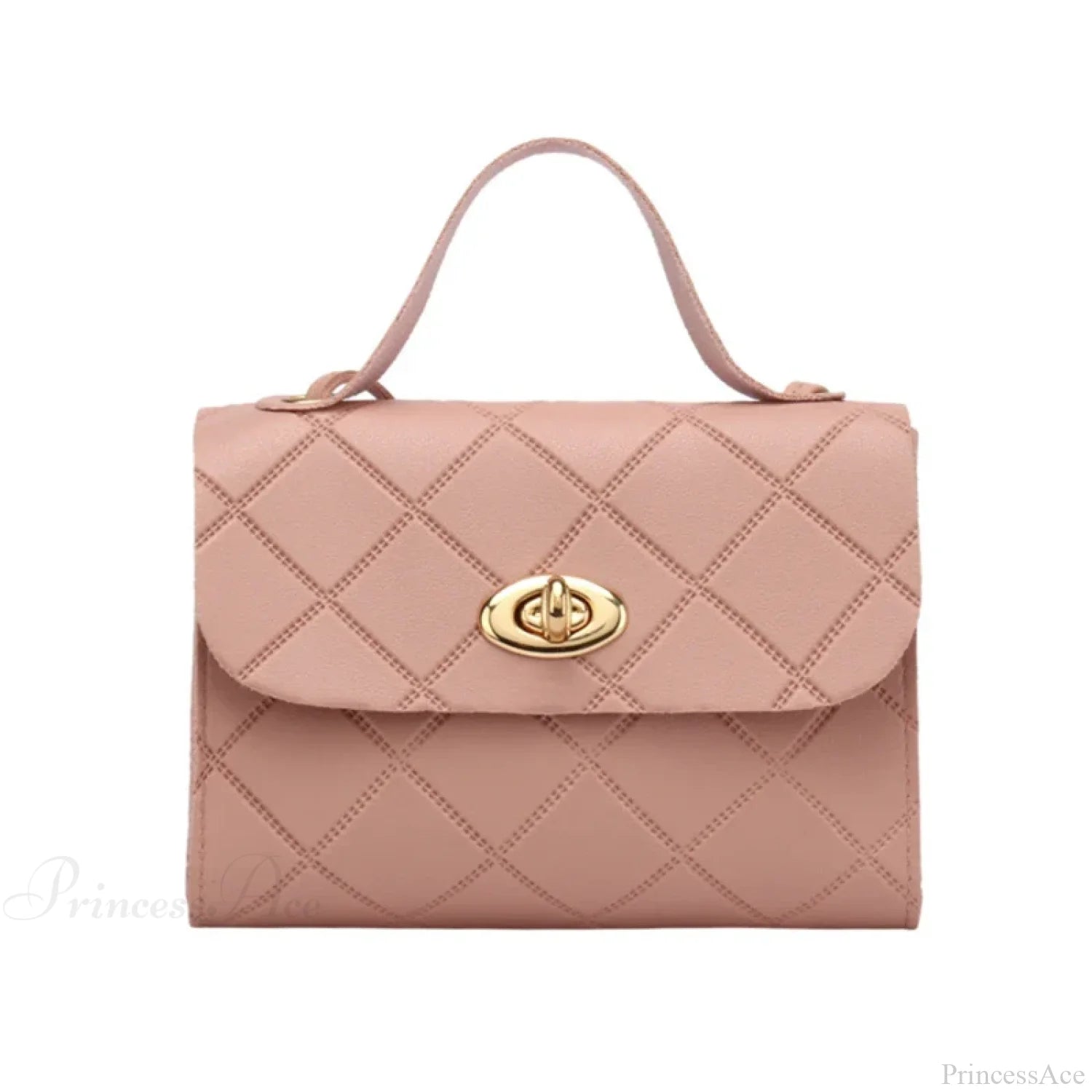 Small Trendy Messenger Female Crossbody Handbag Pink handbag-250126