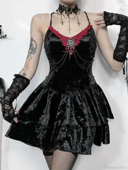 Soft Chain Corset Small Dress