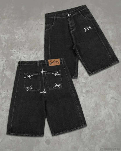 Spotted Denim Short blue2 / M