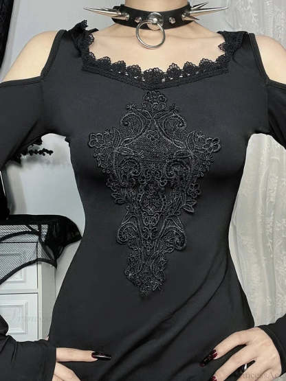 Stitched Hooded Small Dress