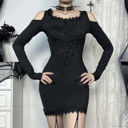 Stitched Hooded Small Dress