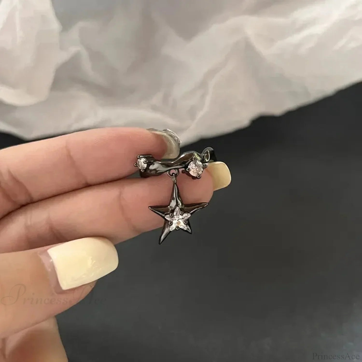 Stylish Antique Opal Unpredictable Gothic Band sliver3