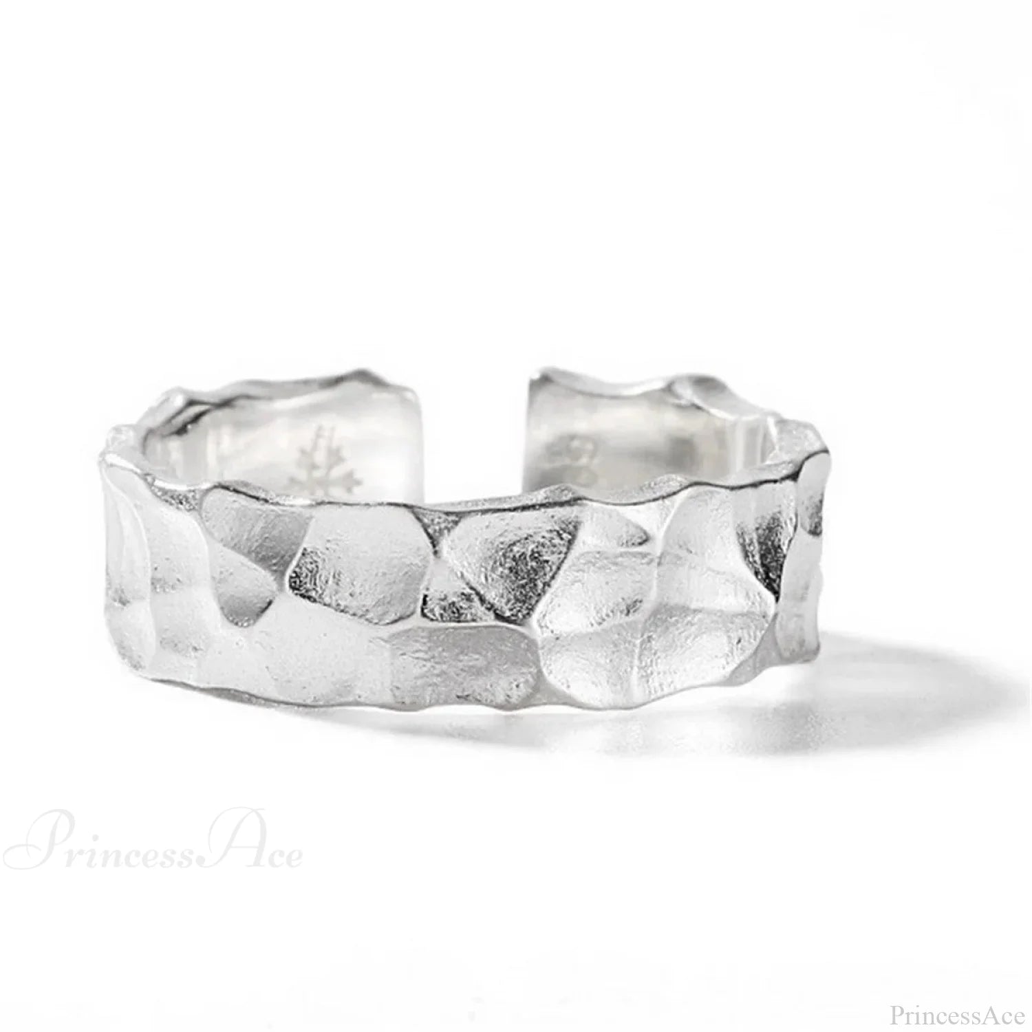 Stylish Silver Simple Gothic Ring sliver9