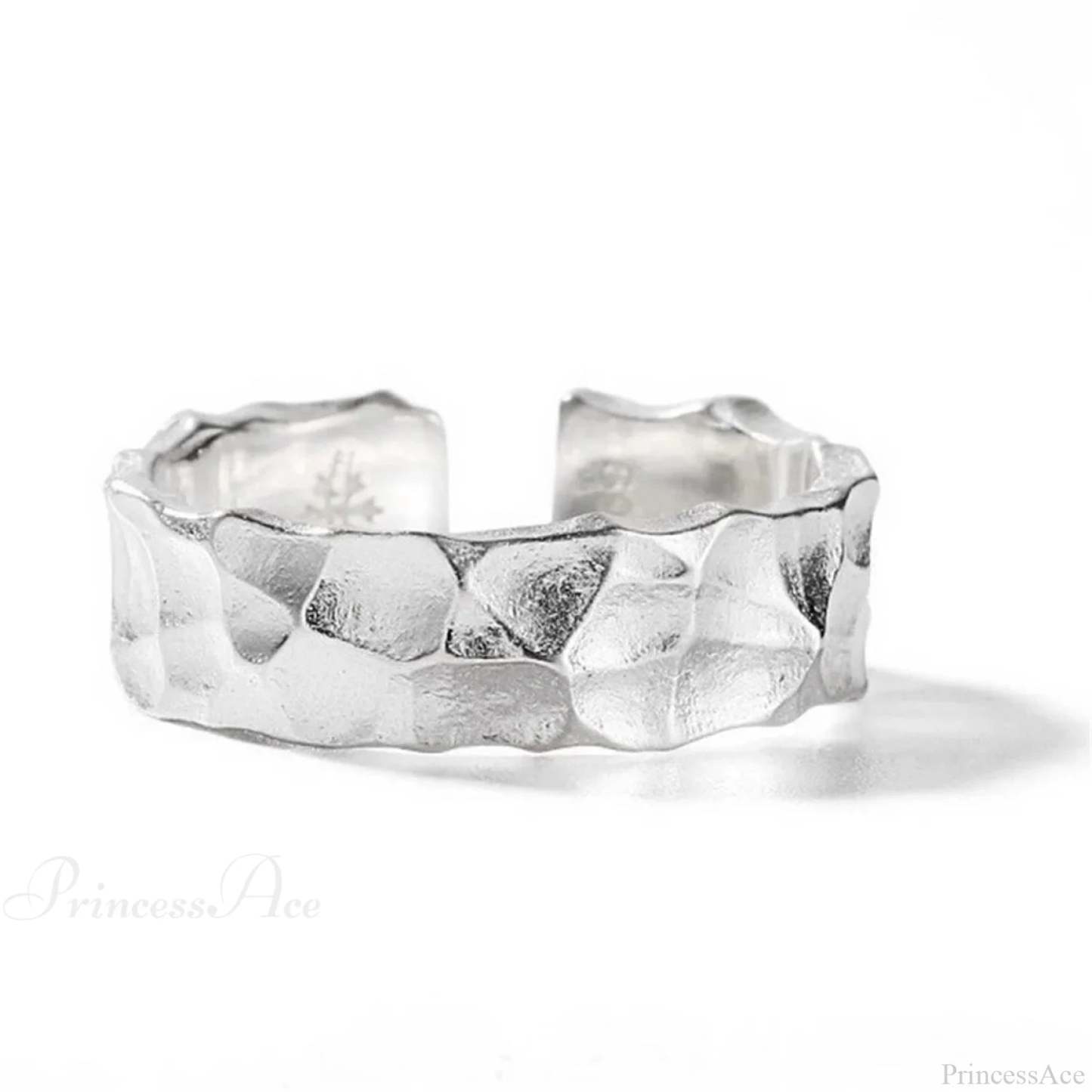 Stylish Silver Simple Gothic Ring sliver9