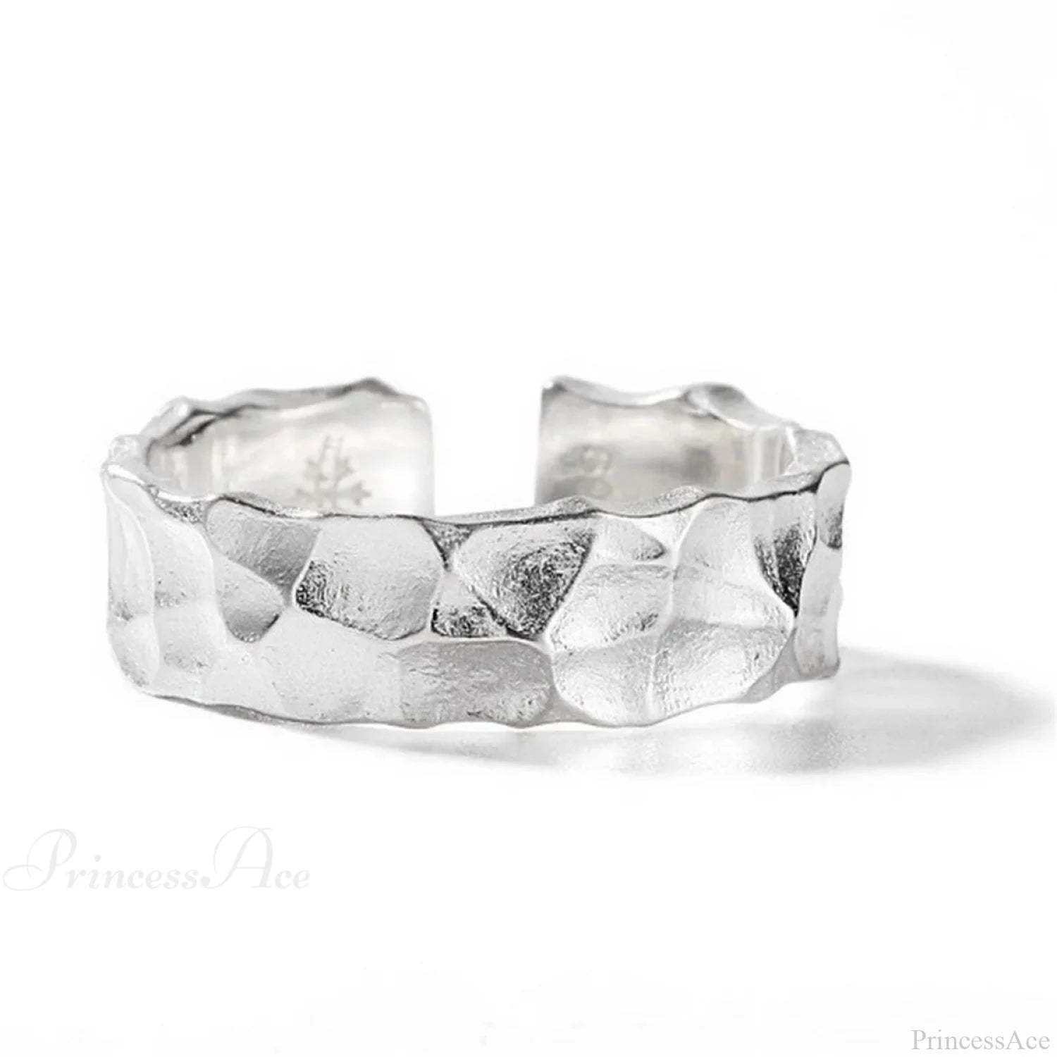 Stylish Silver Simple Gothic Ring sliver9