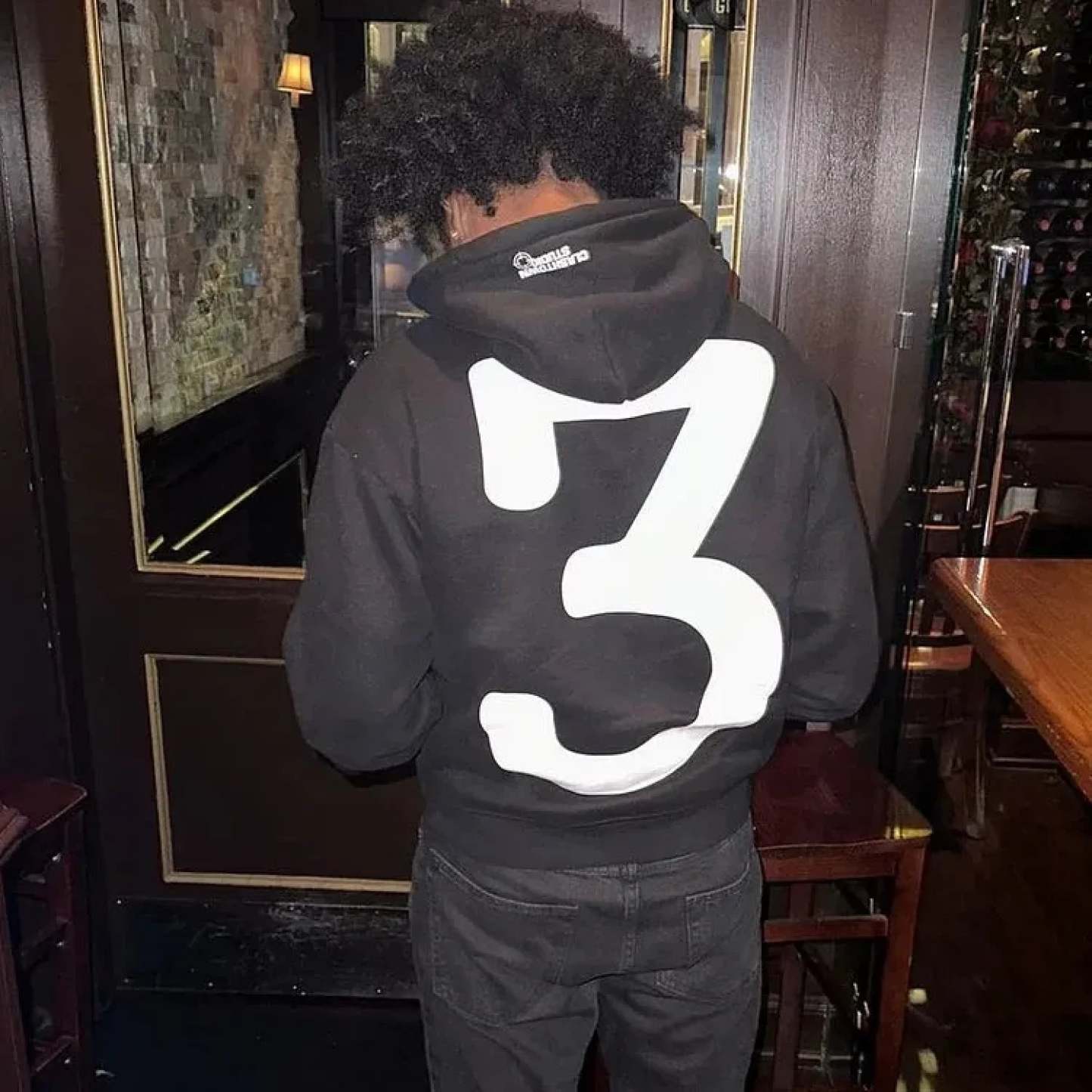 Two-Face Graphic Oversized Hoodie