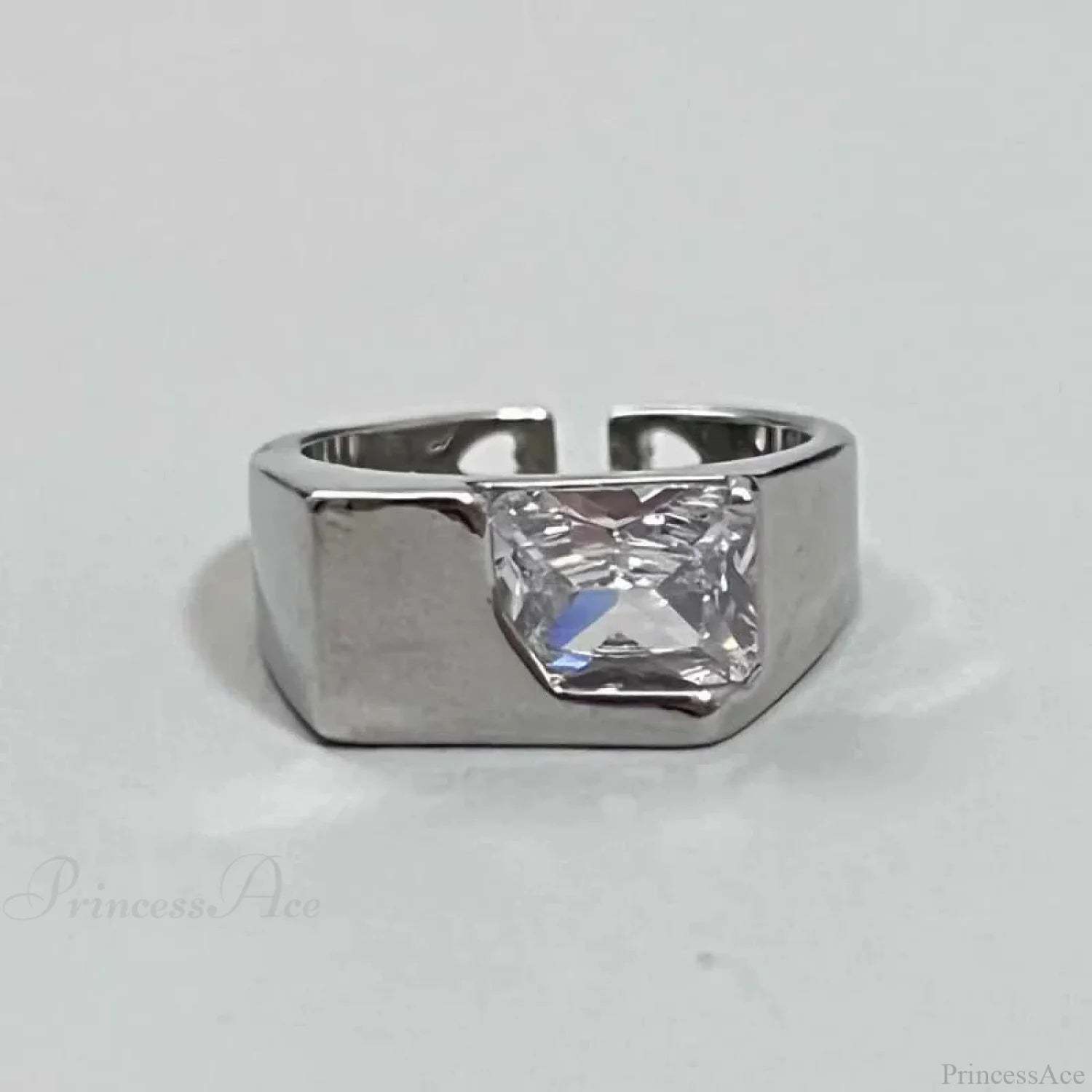 Unpredictable Cross Star Gothic Ring silver05