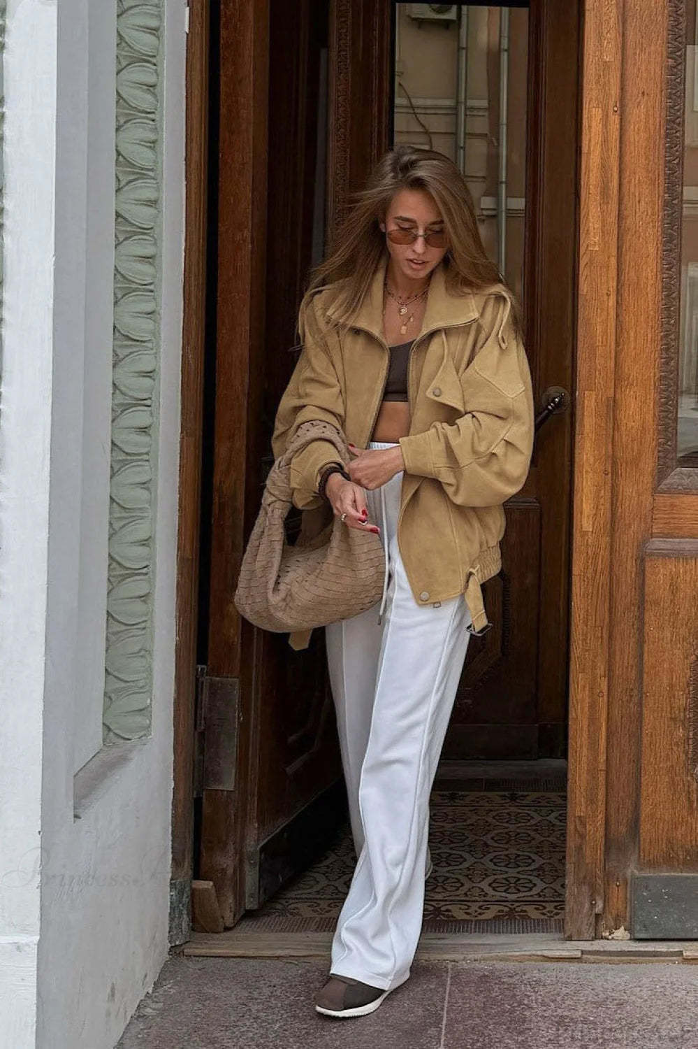 Vintage Matte Elegant Suede Jacket