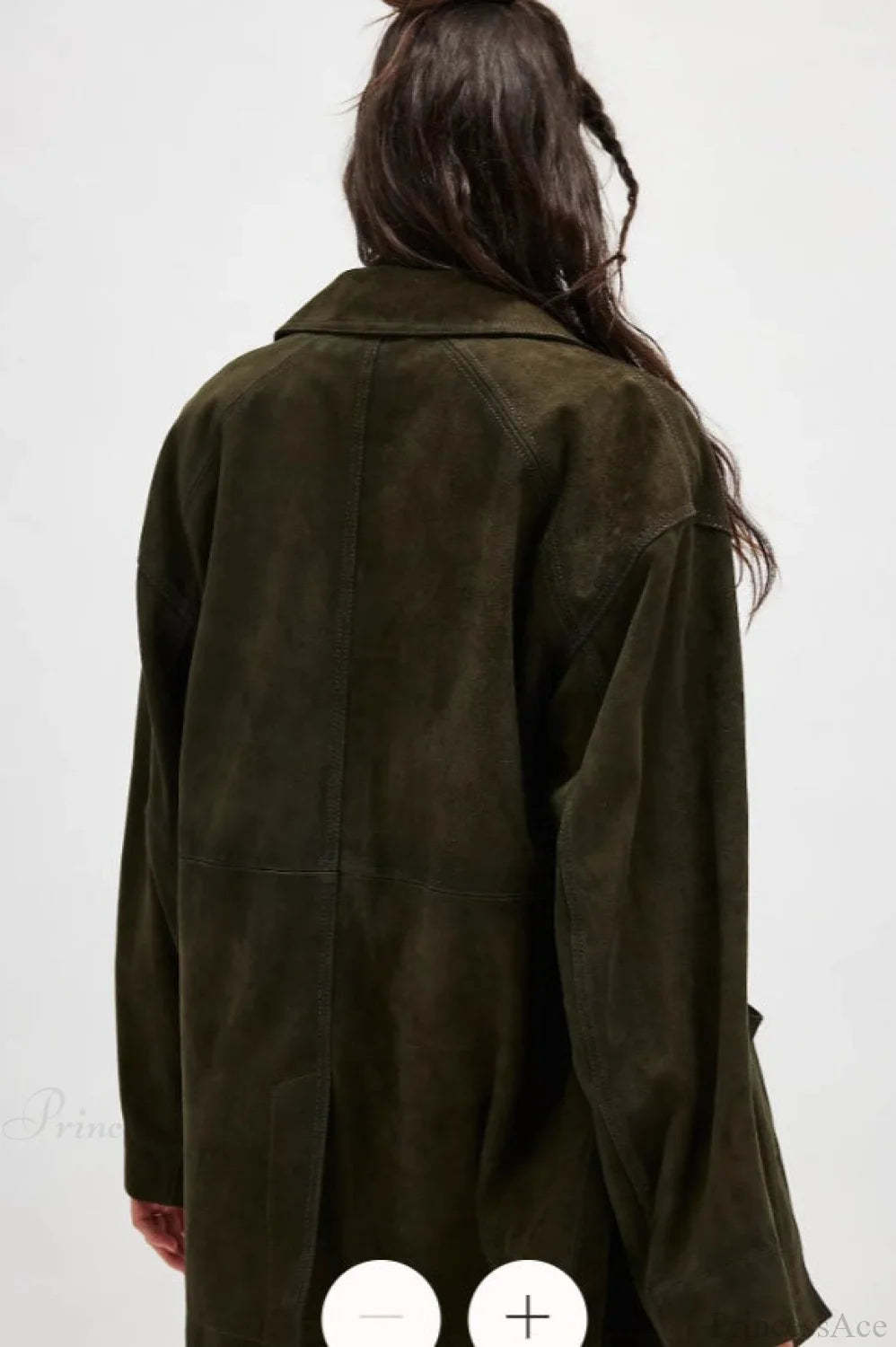 Vintage Simple Suede Single Breasted Jacket