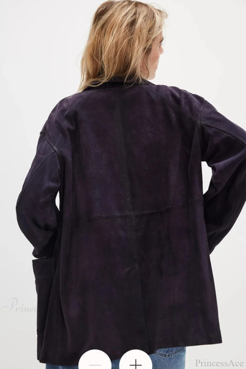 Vintage Simple Suede Single Breasted Jacket