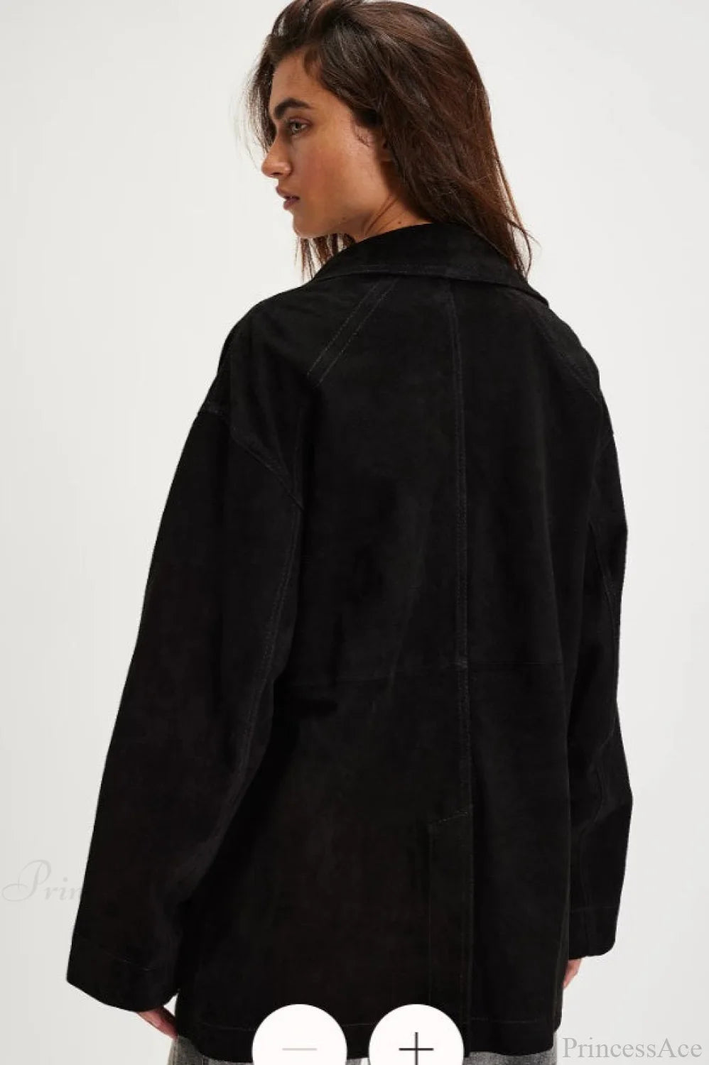 Vintage Simple Suede Single Breasted Jacket