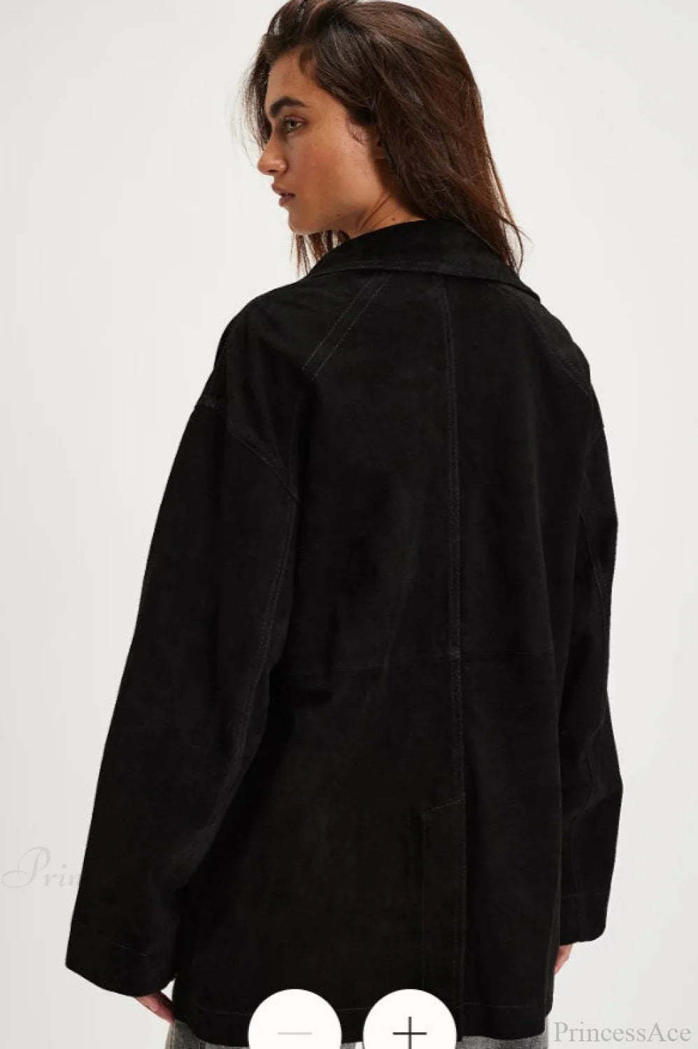 Vintage Simple Suede Single Breasted Jacket