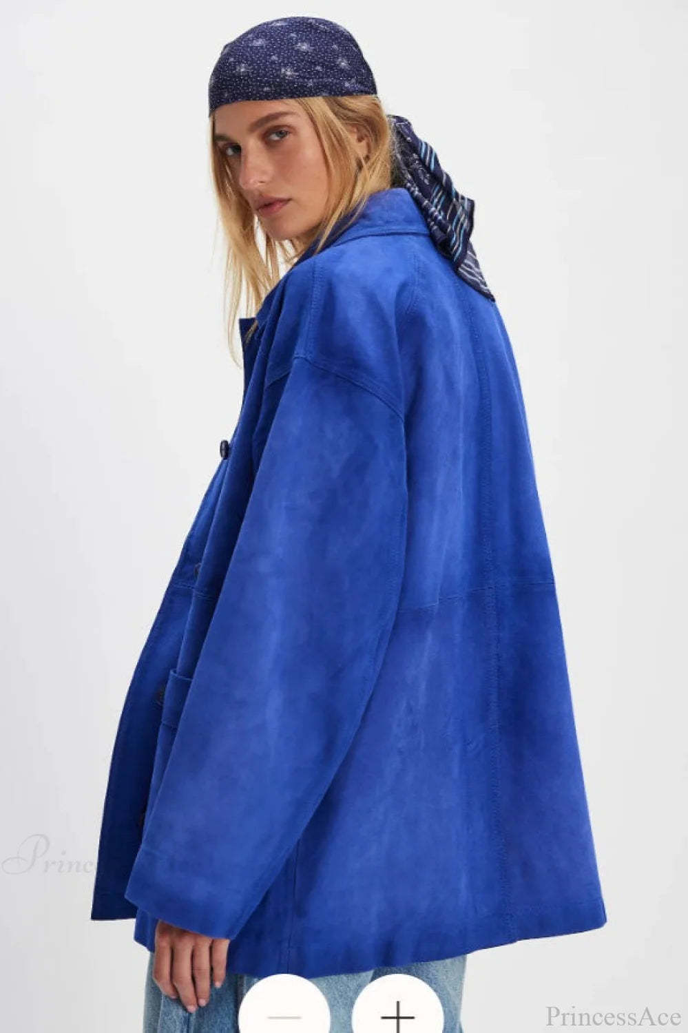 Vintage Simple Suede Single Breasted Jacket